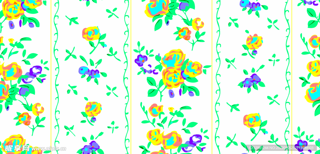 大牌 大花 psd分层