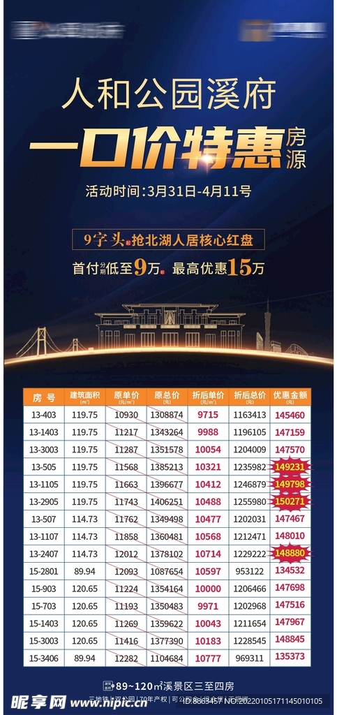 地产一口价特惠房源