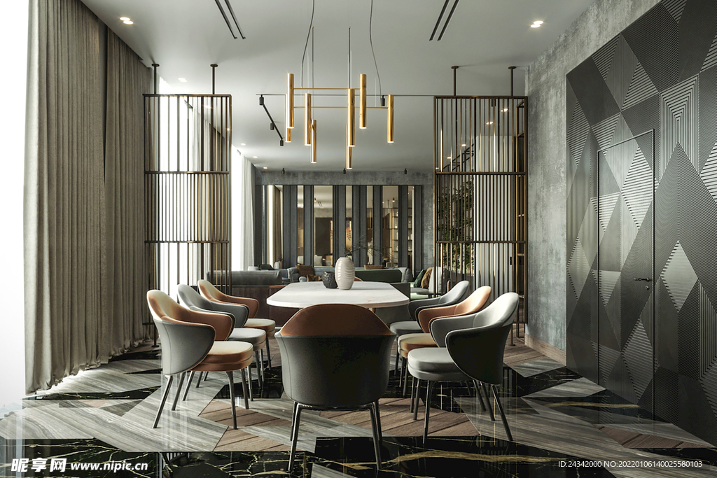 混搭风格家装实景图