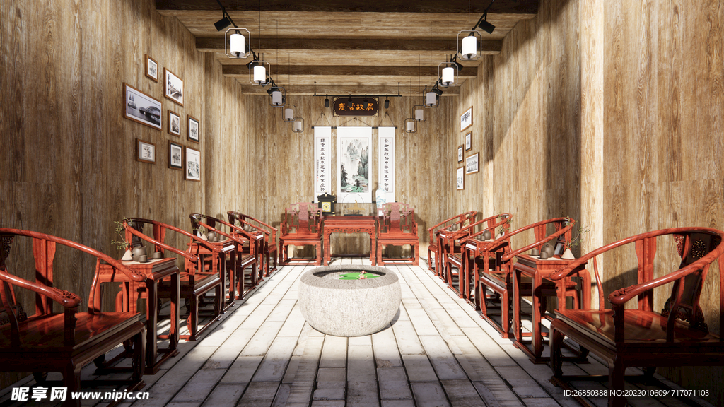 老房子展厅改造效果图