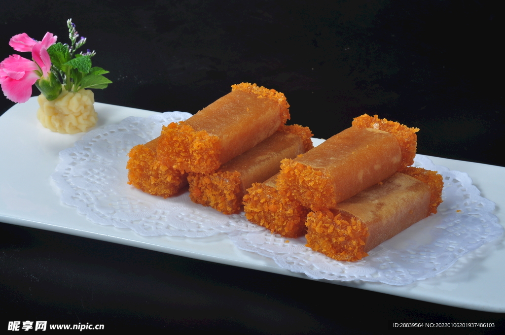 脆皮椰汁炸软糕