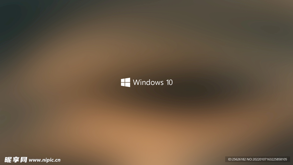 Windows 壁纸 渐变背景