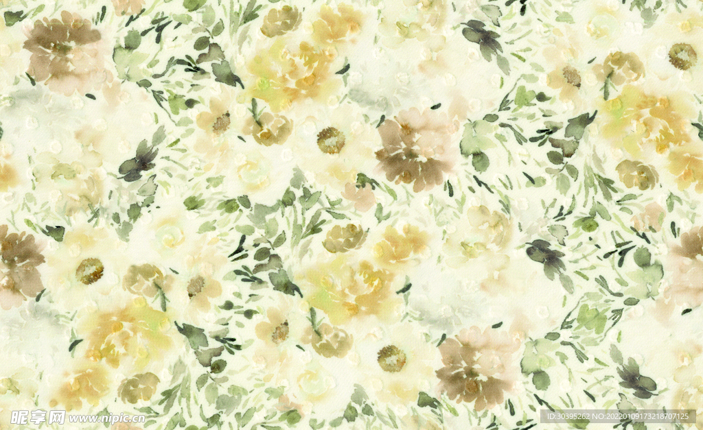 小花 印花 爆款 乱花 小碎花