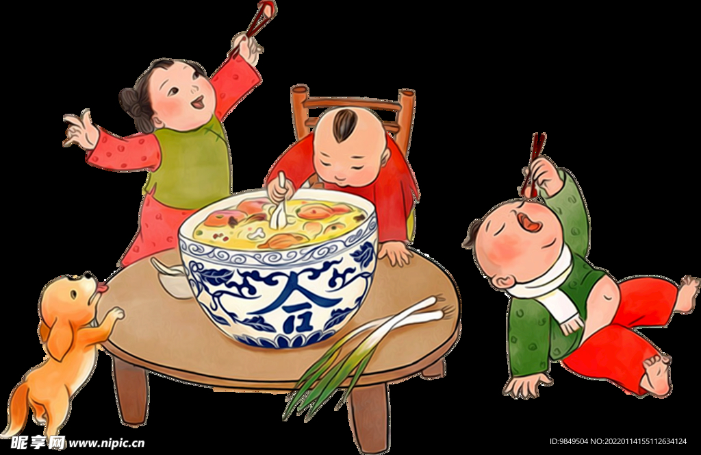  传统文化PNG  传统手工 