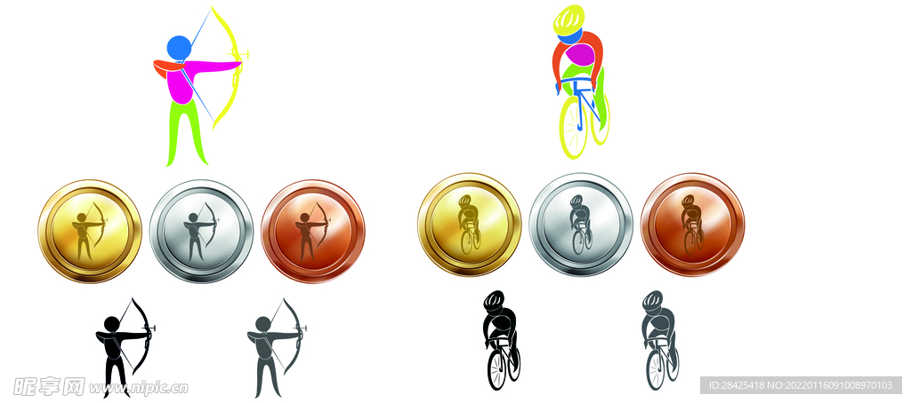 射箭冠军  体育运动