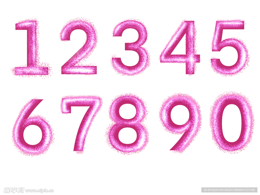 数字炫彩甜美梦幻PSD分层