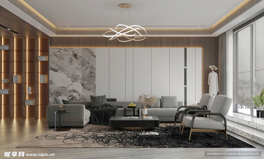 客厅沙发背景墙设计