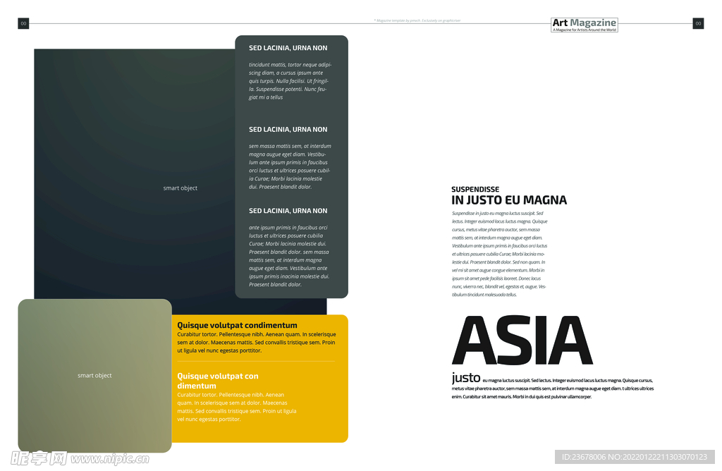 英文画册 简约艺术 ART  