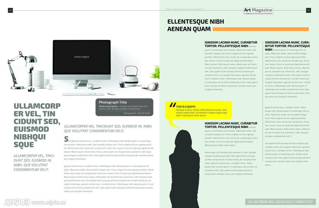 英文画册 简约艺术 ART  