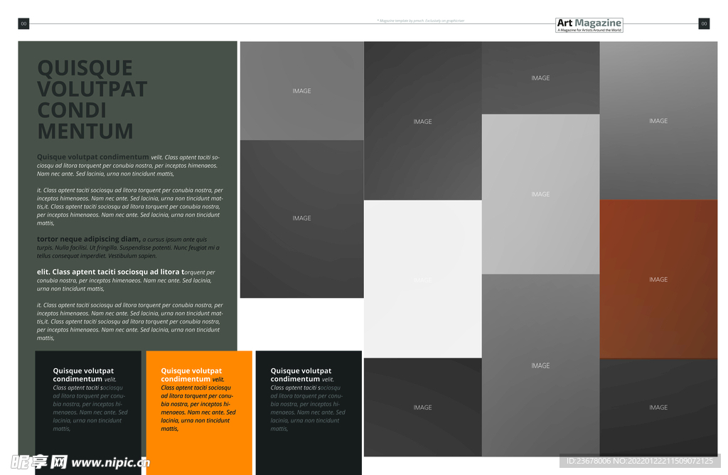 英文画册 简约艺术 ART  