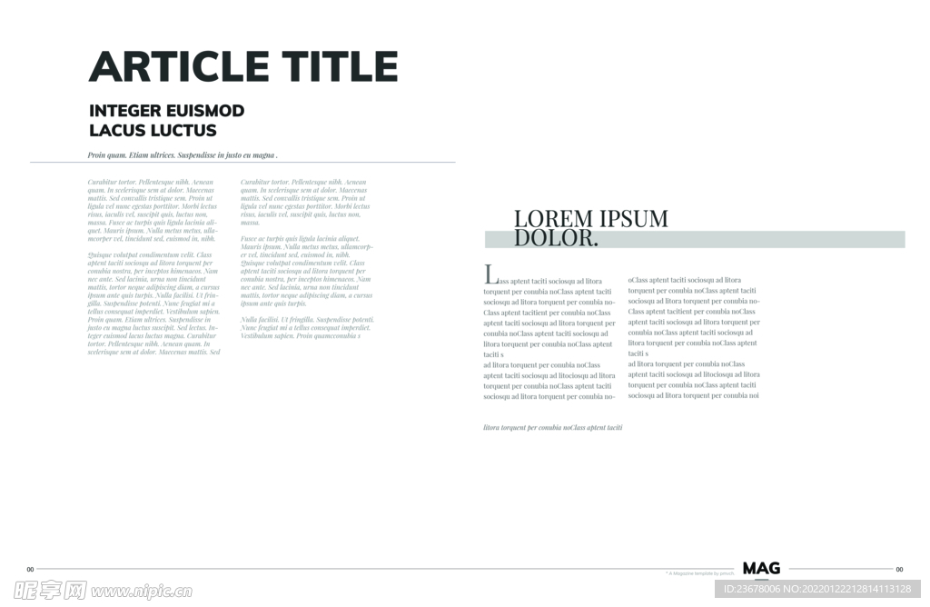 英文画册 简约艺术 ART  