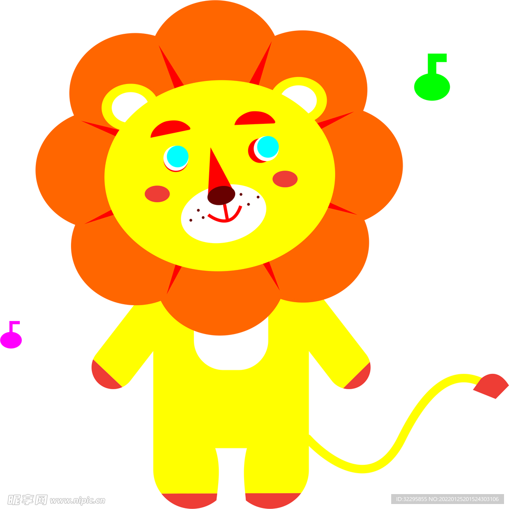 卡通狮子