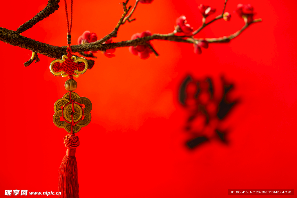 新年中式复古背景素材