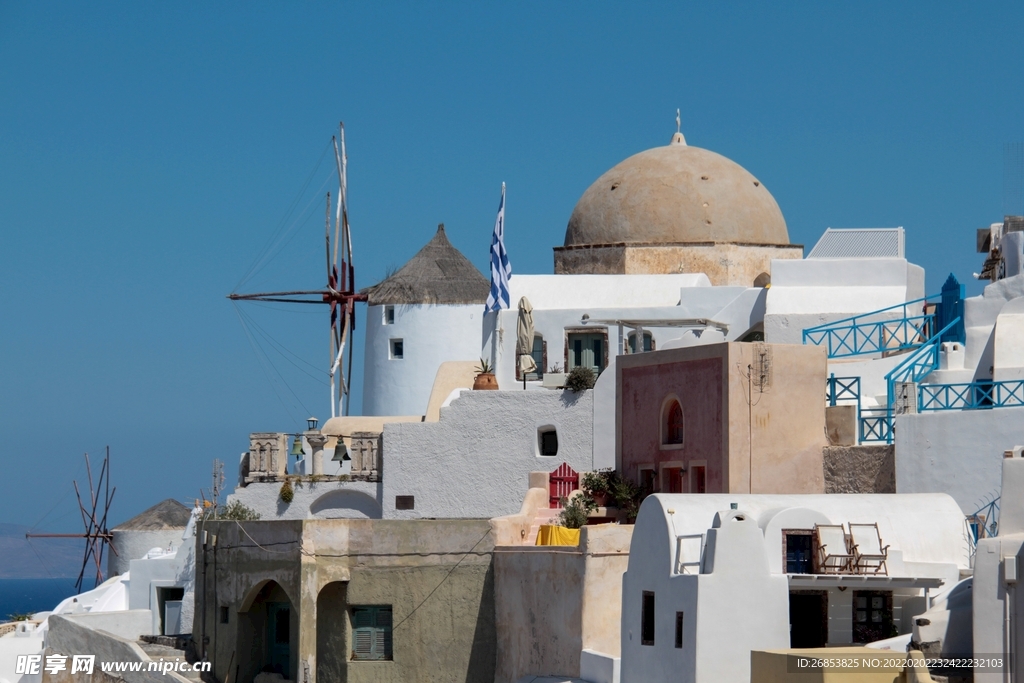圣托里尼建筑