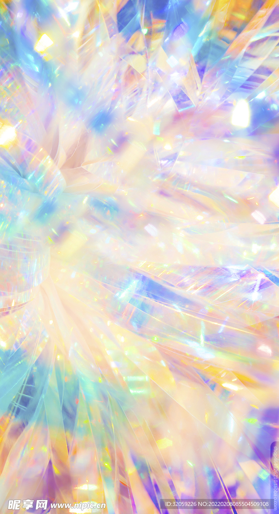 高级感时尚创意彩色渐变几何背景