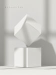 正方体纸盒3D样机