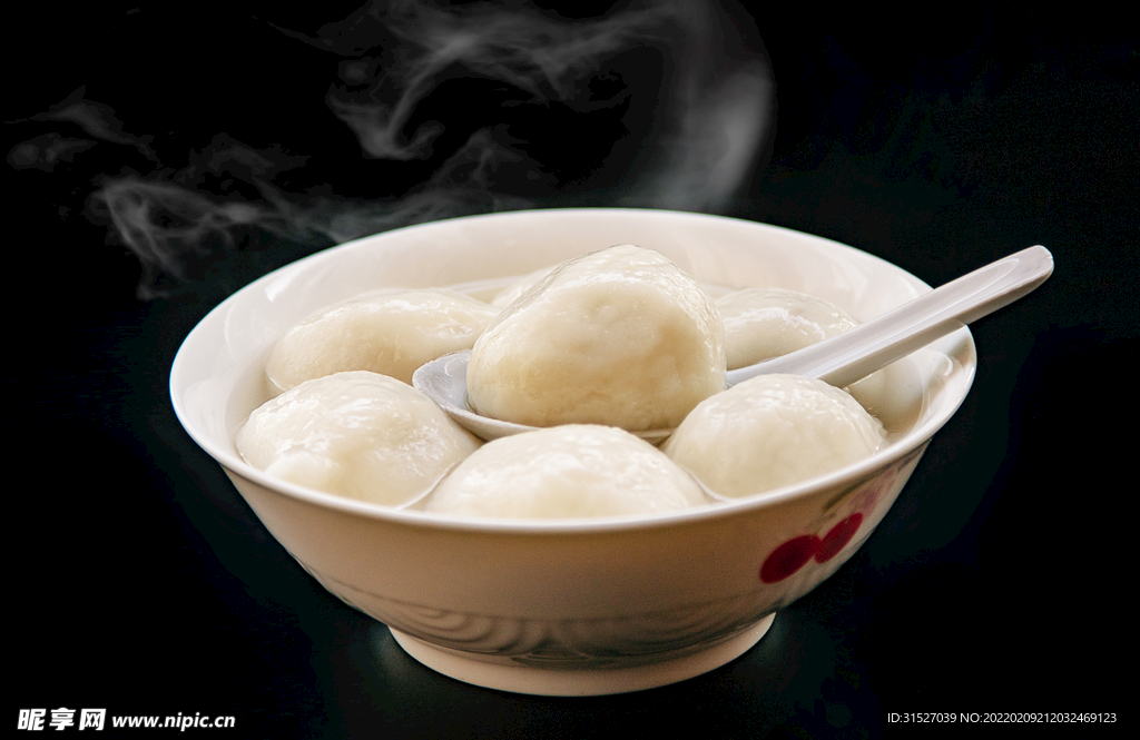 汤圆元宵摄影图