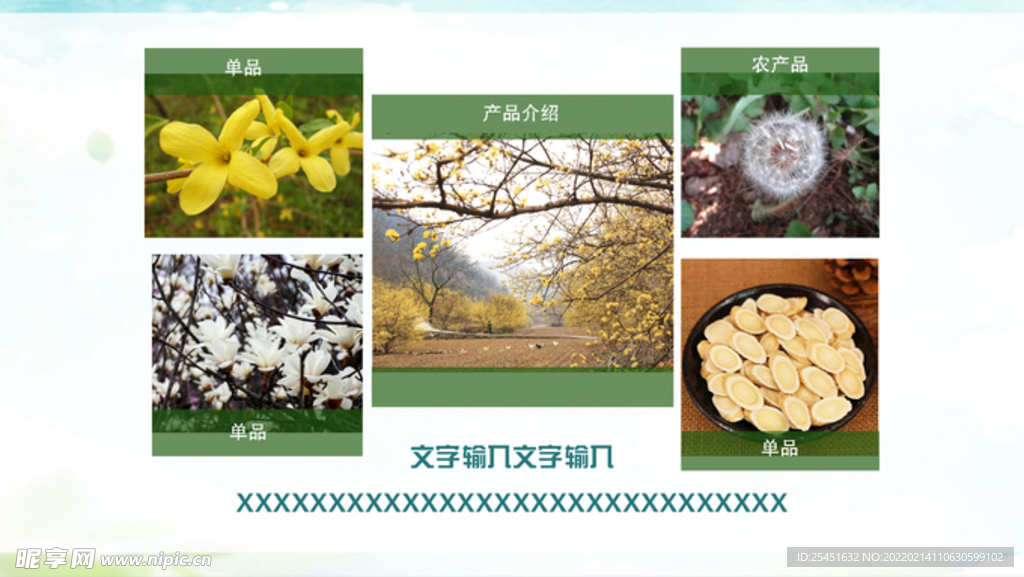 农业农产品招商宣传ppt模板