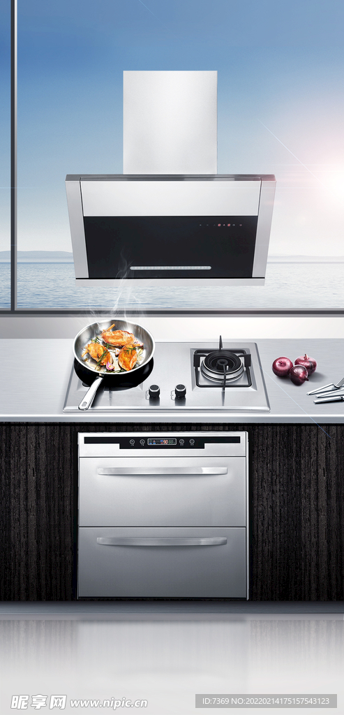 厨房电器海报