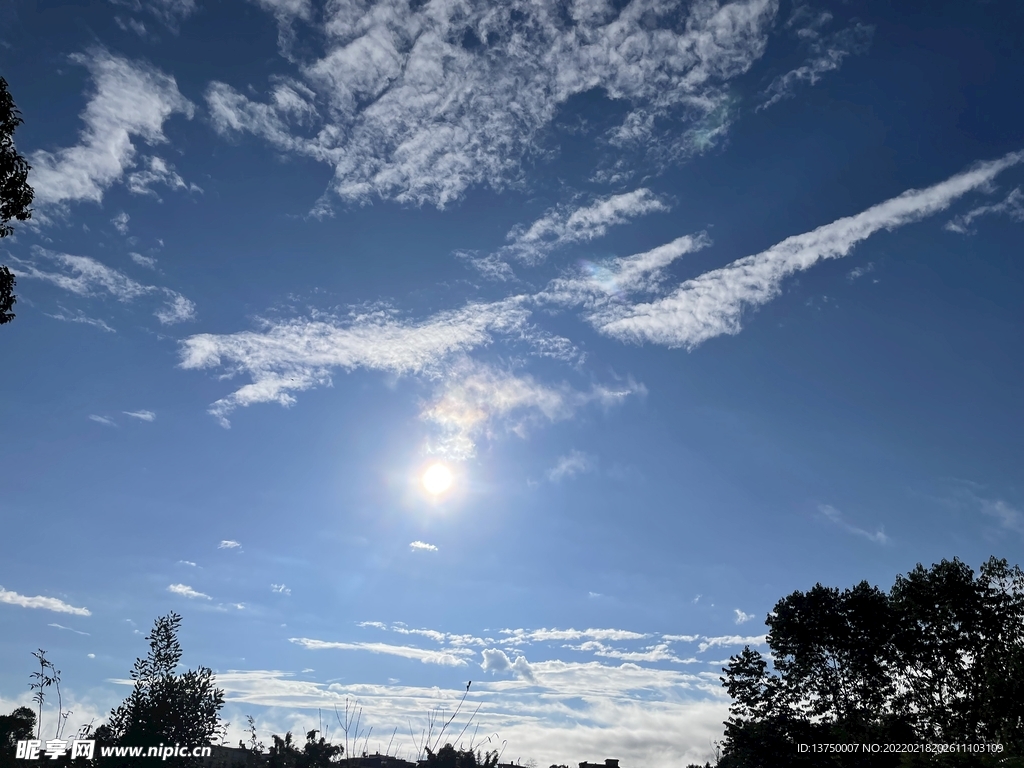 蓝天白云 风景 晴朗 晴天 
