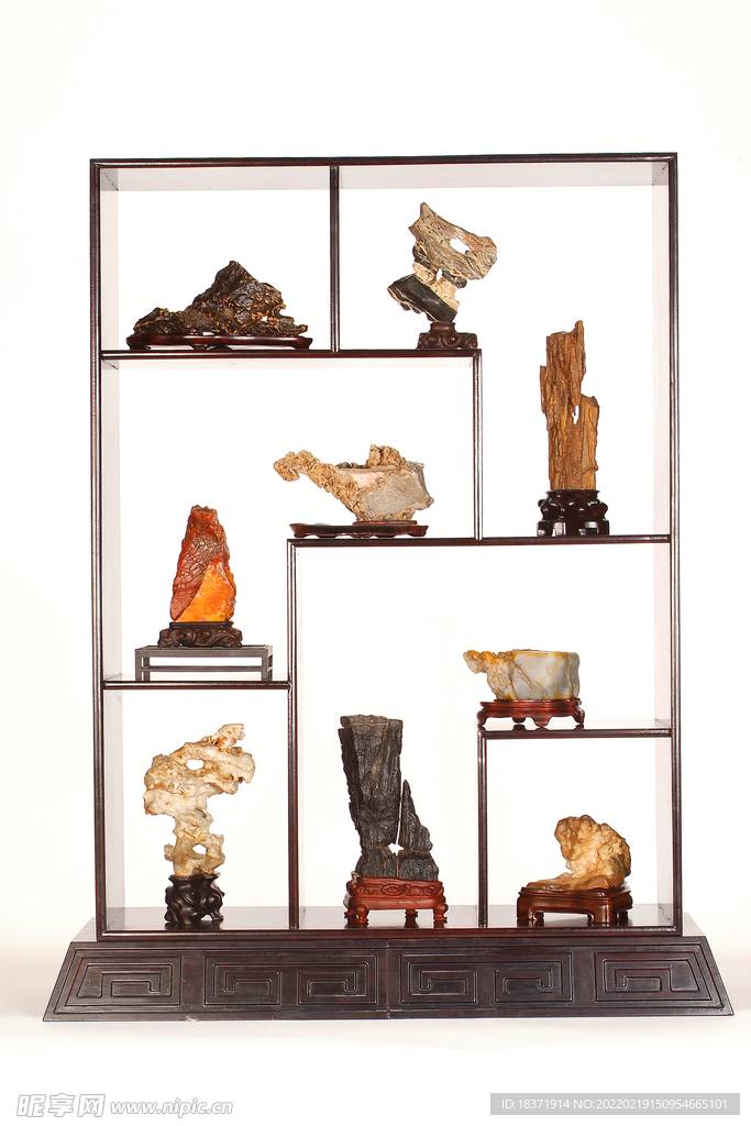 章国江全能博古架B型九格