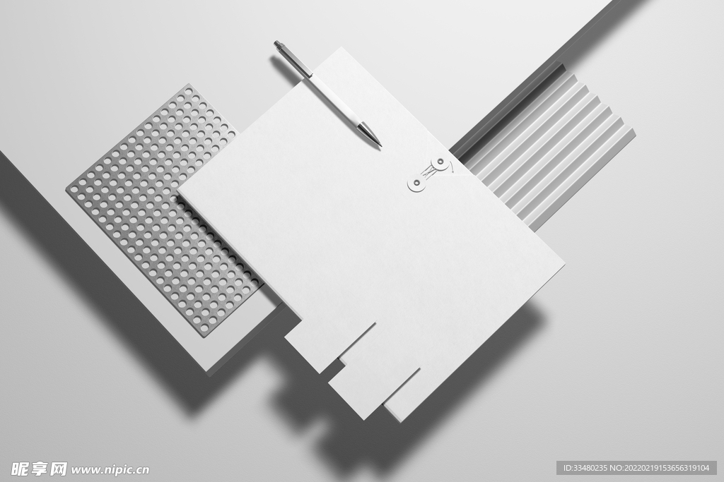 笔记本名片样机
