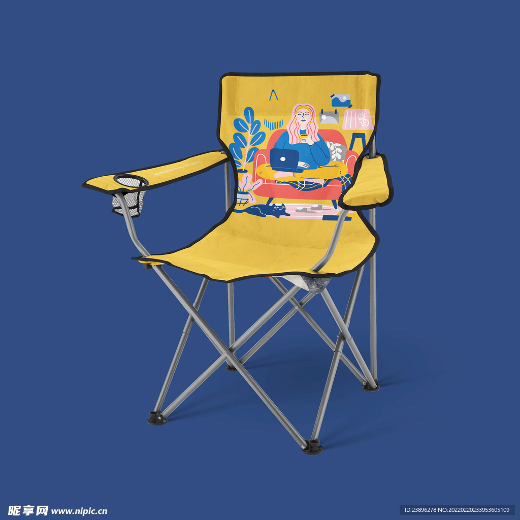 折叠椅样机 