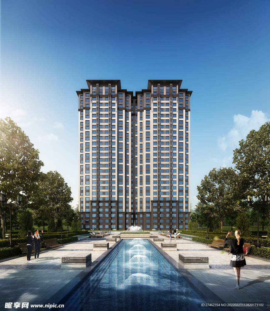 住宅 效果图 透视 