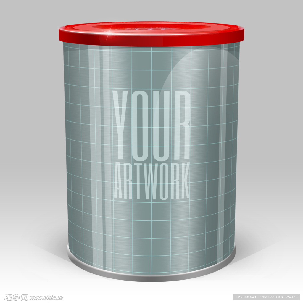 油漆桶子的品牌VIS样机