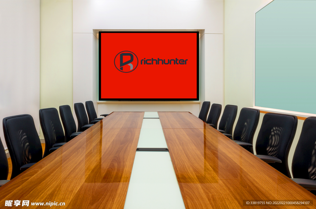 会议室屏幕样机