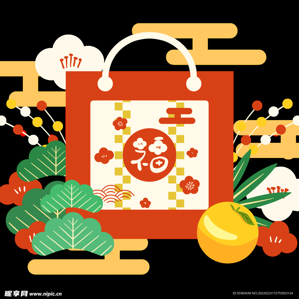 2022虎年新年春节礼盒福袋设