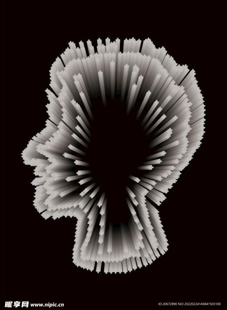 放射头像  星光效果