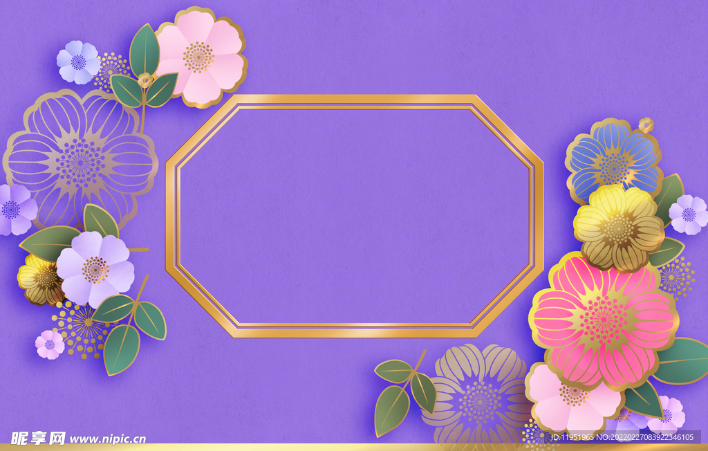 喜庆立体装饰花朵