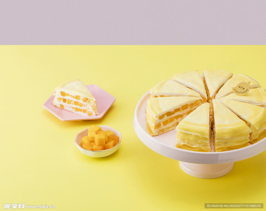 甜品 蛋糕 糕点 千层 点心 