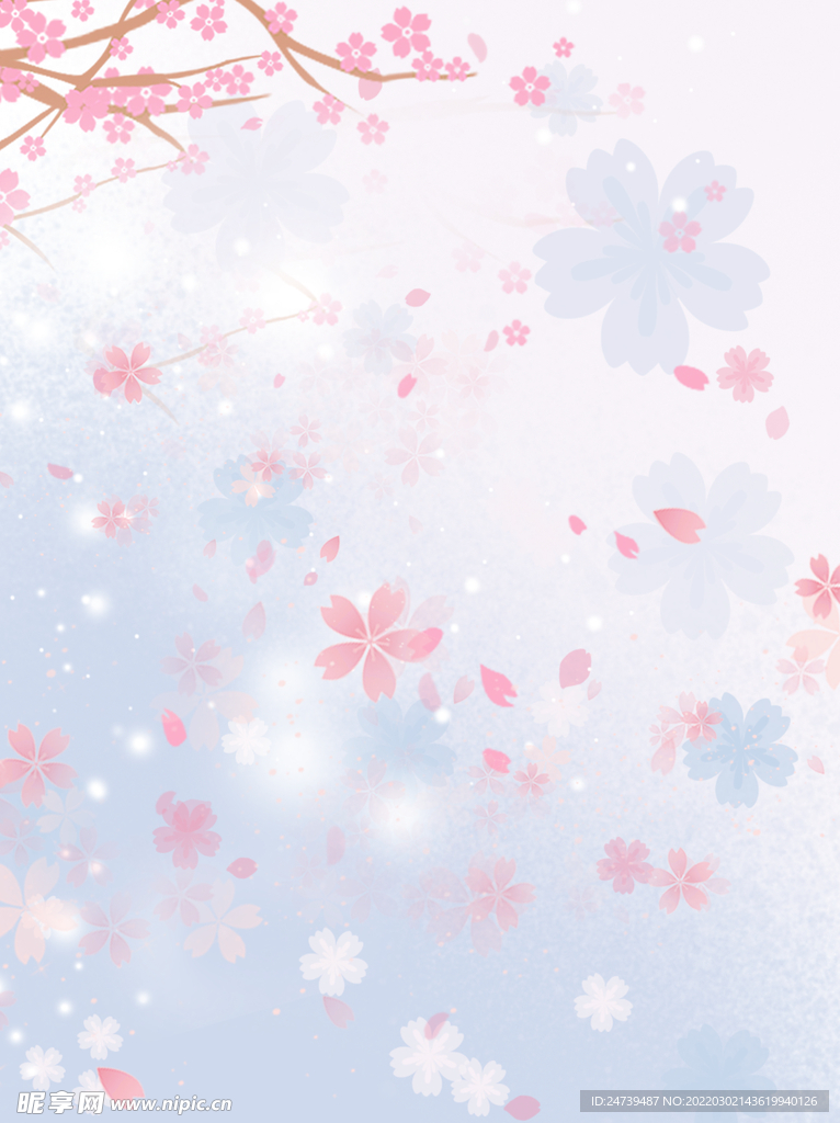 唯美春天最美樱花