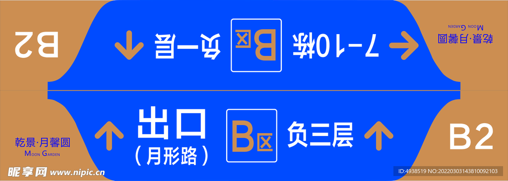 指示标识牌