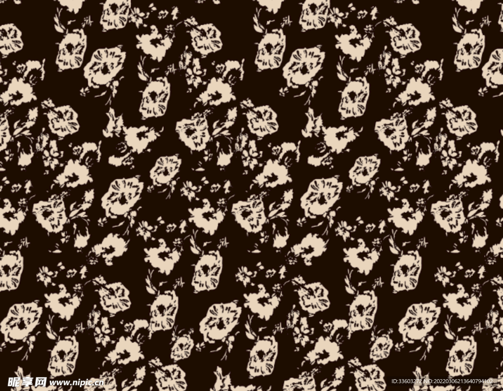 数码设计  腰果花  大牌方巾