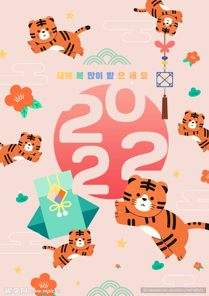 2022虎年海报