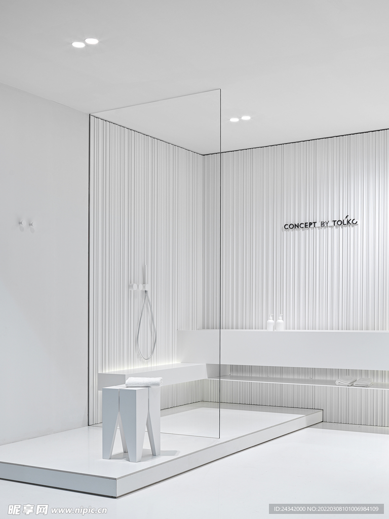 卫浴展厅装饰效果图