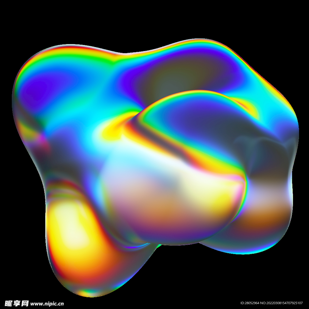 镭射酸性渐变背景素材