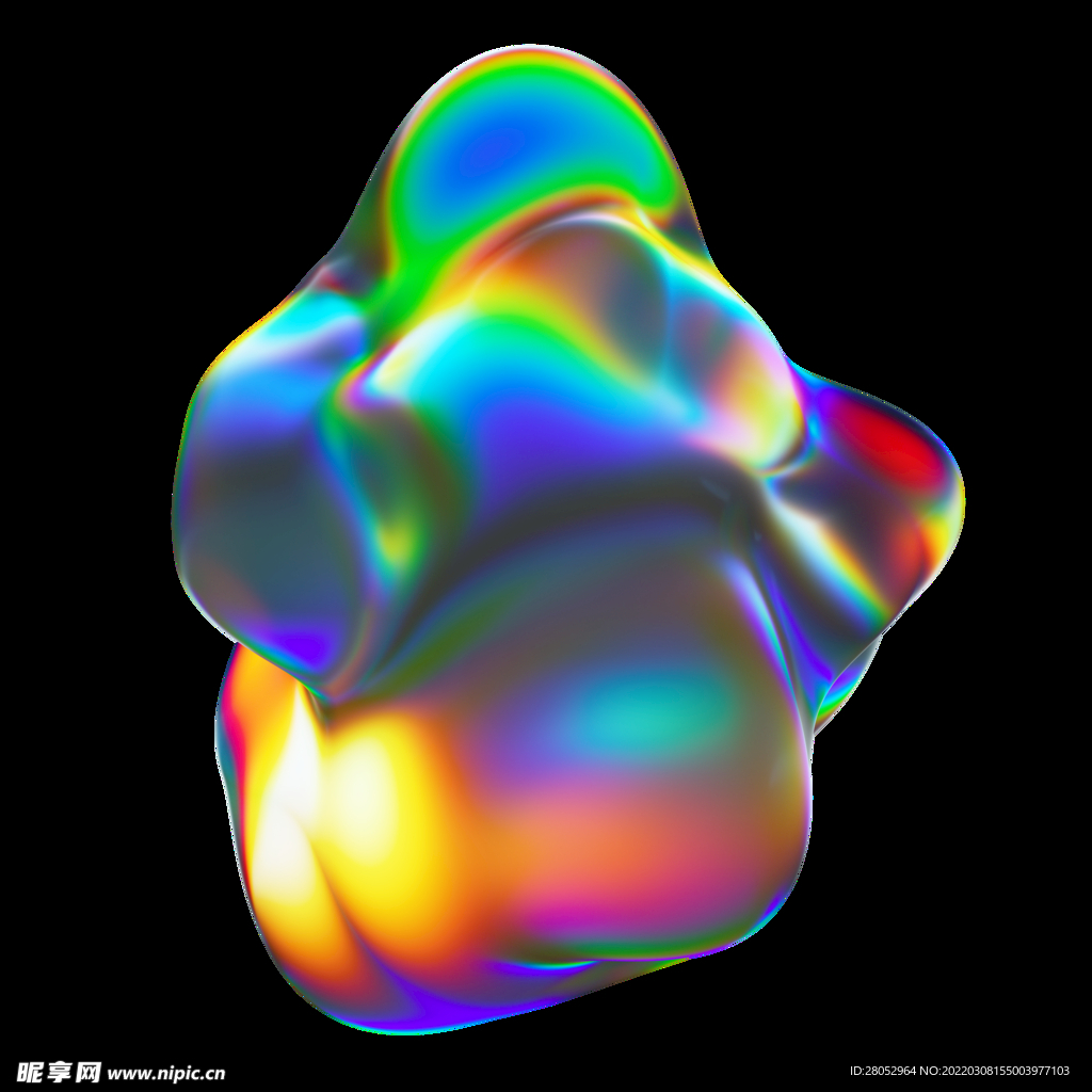 镭射酸性渐变背景素材