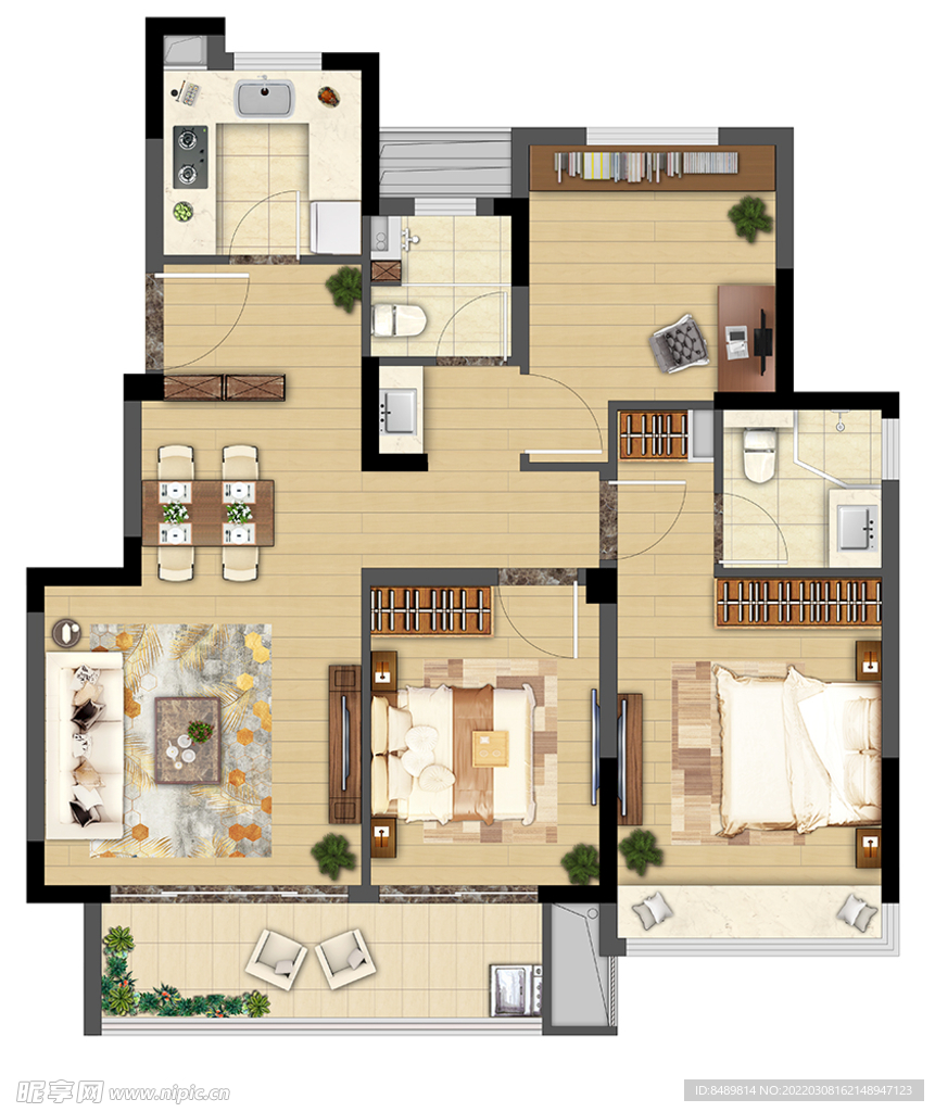 户型图 家配图 洋房图图片