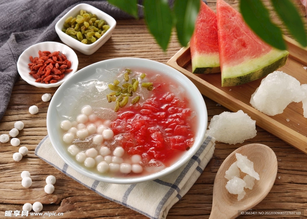 水果冰粉 汤圆冰粉