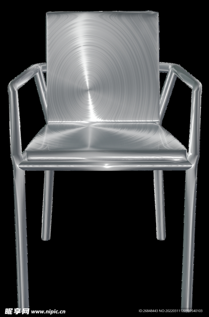 椅子 建模 C4D 渲染 效果