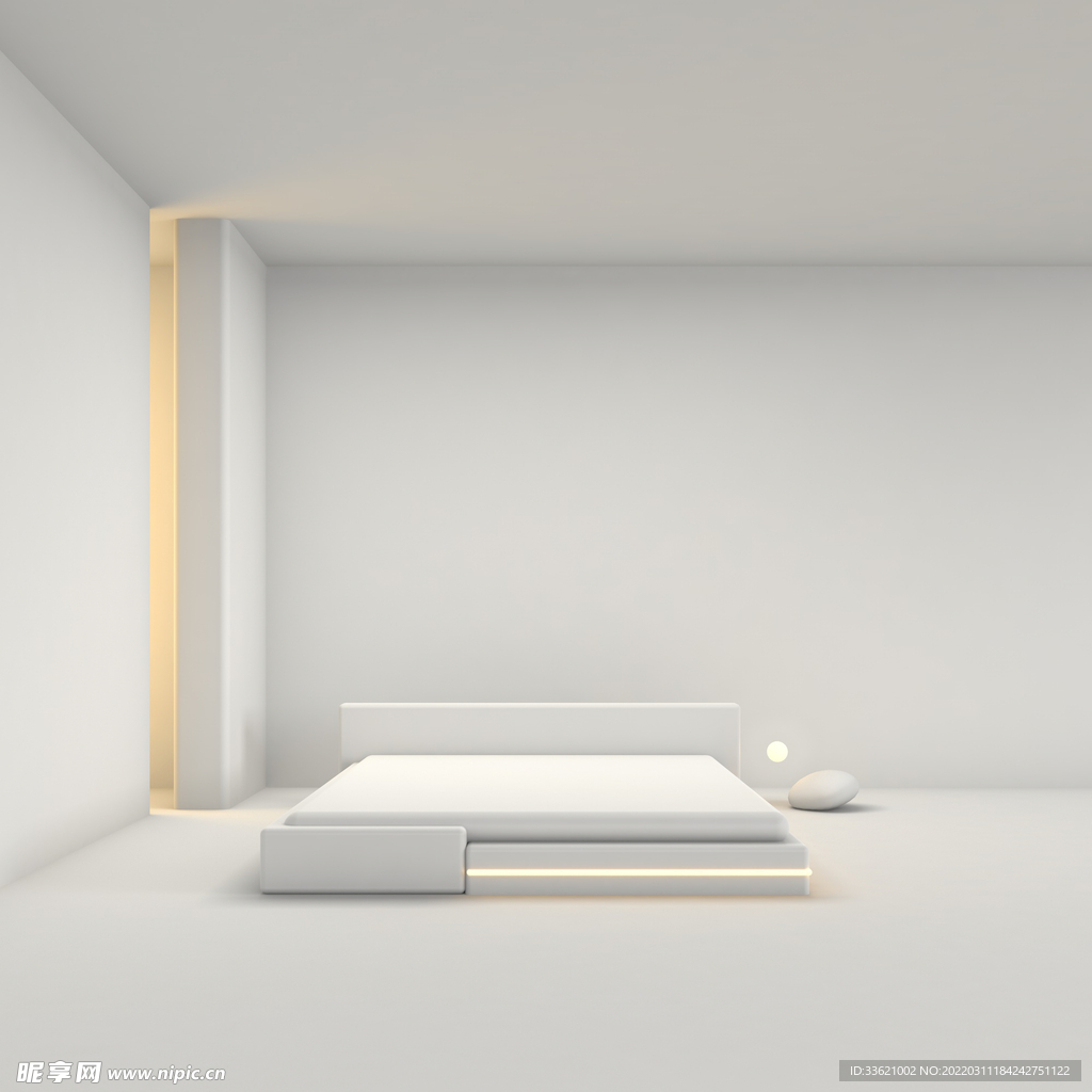 立体展台 C4D电商海报 台子