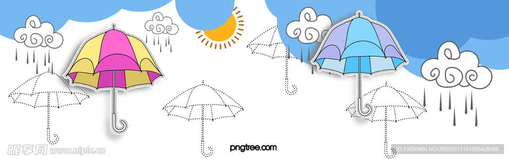 云彩下雨天季节 