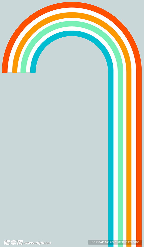 彩虹 拱门