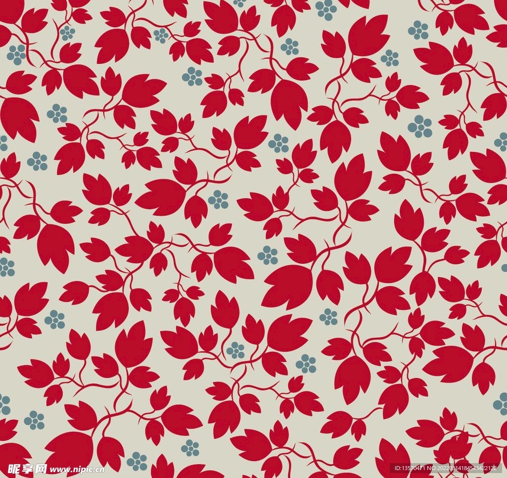 卡通树叶背景底纹