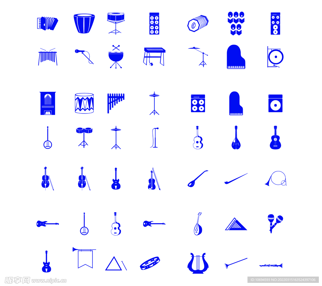 乐器图标音乐图标素材