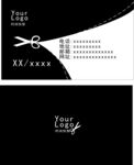 理发师名片   